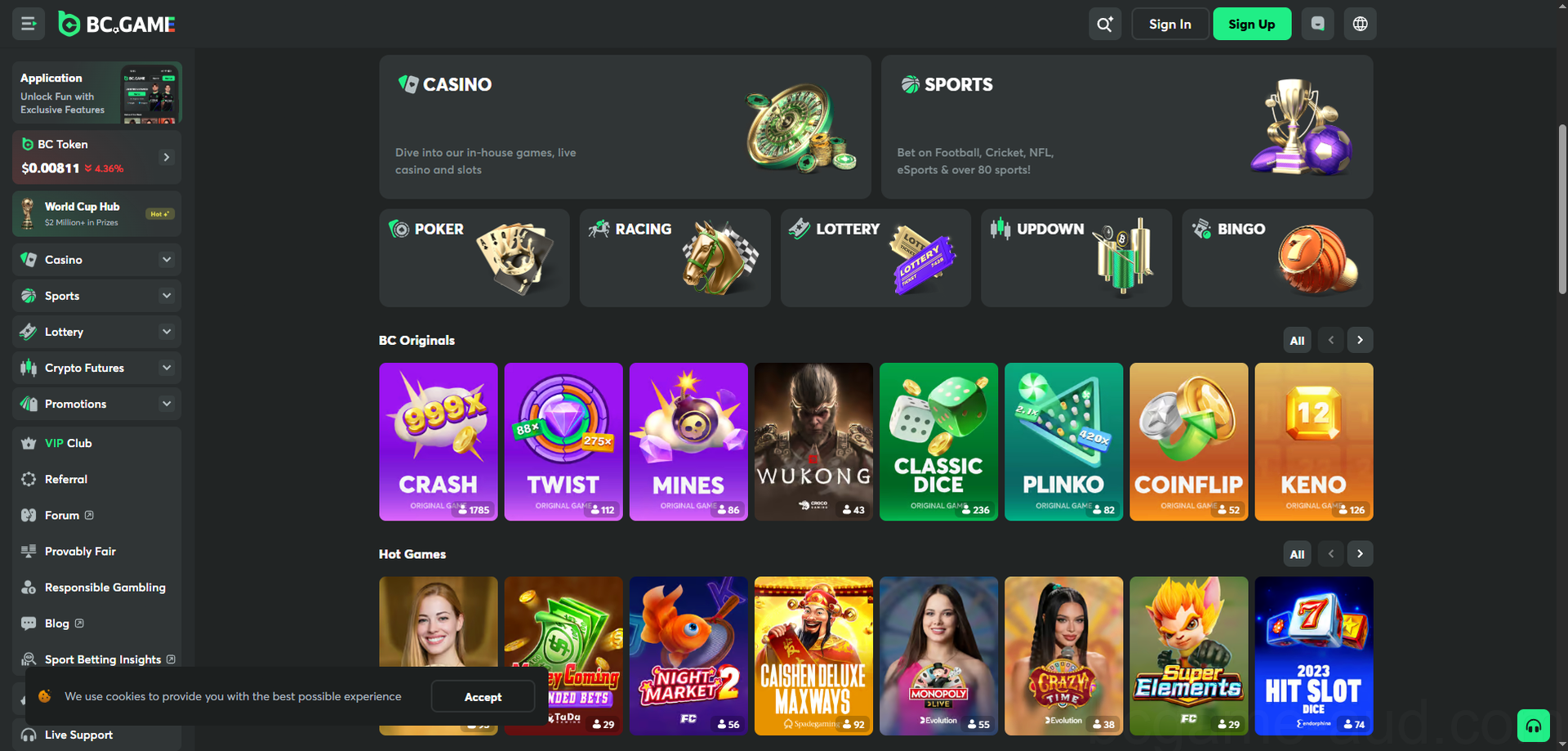 Bcgame Casino Casino